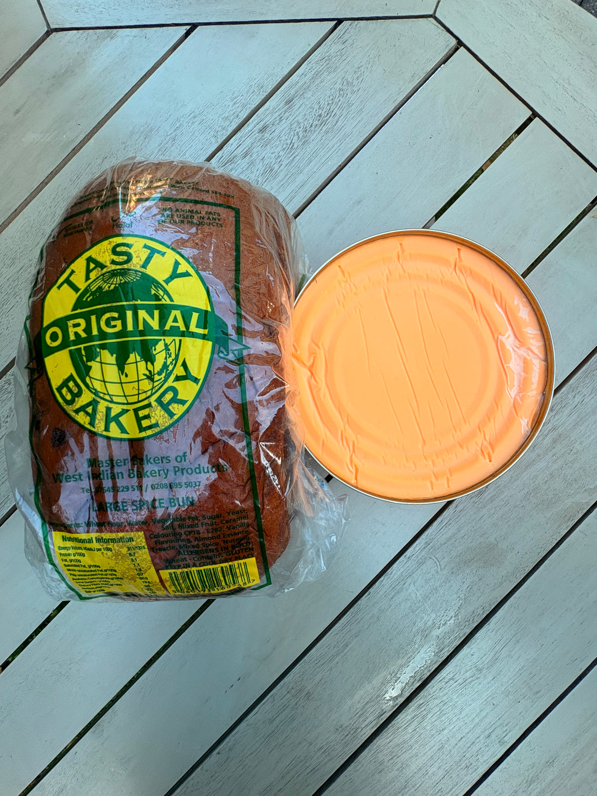 Jamaican Spiced Bun Square