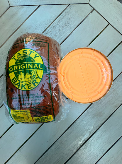 Jamaican Spiced Bun Square