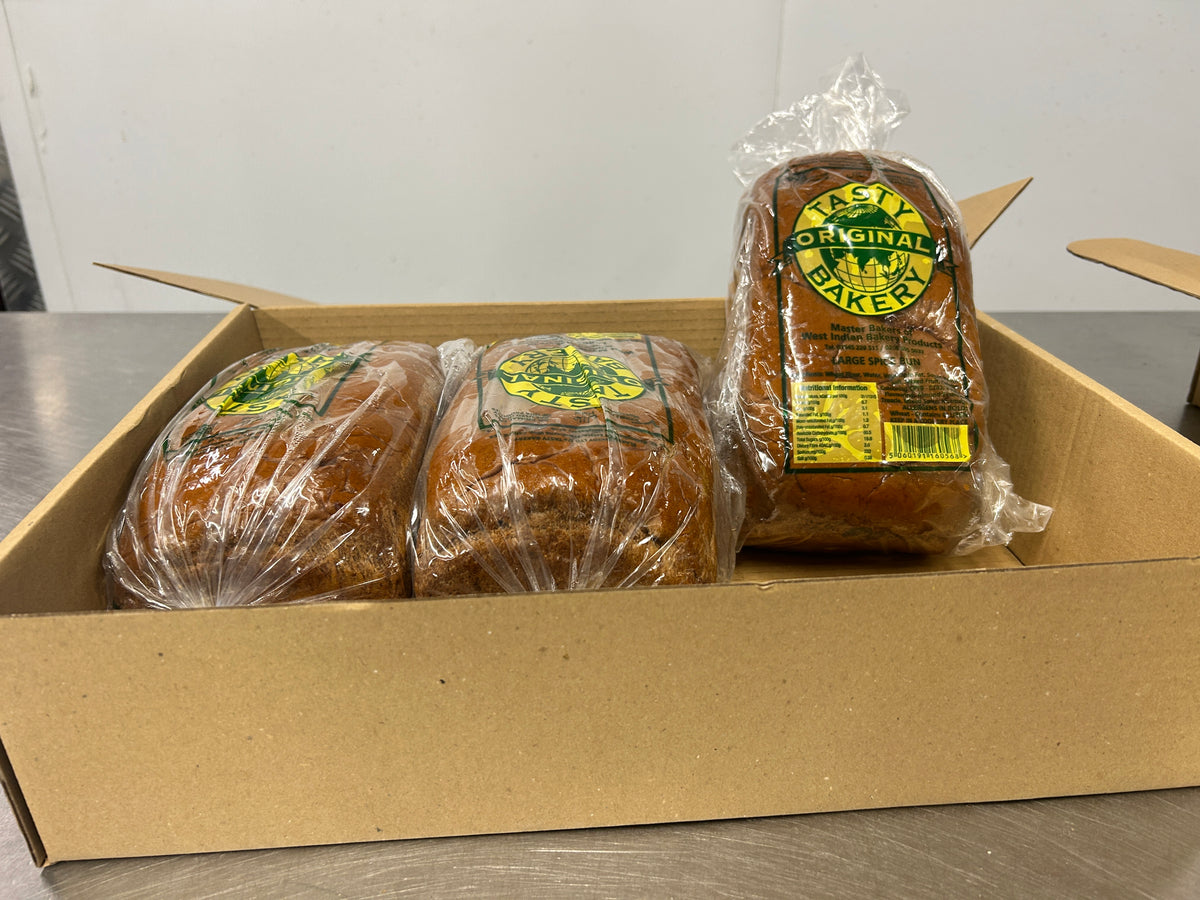 Jamaican Spiced Bun Square